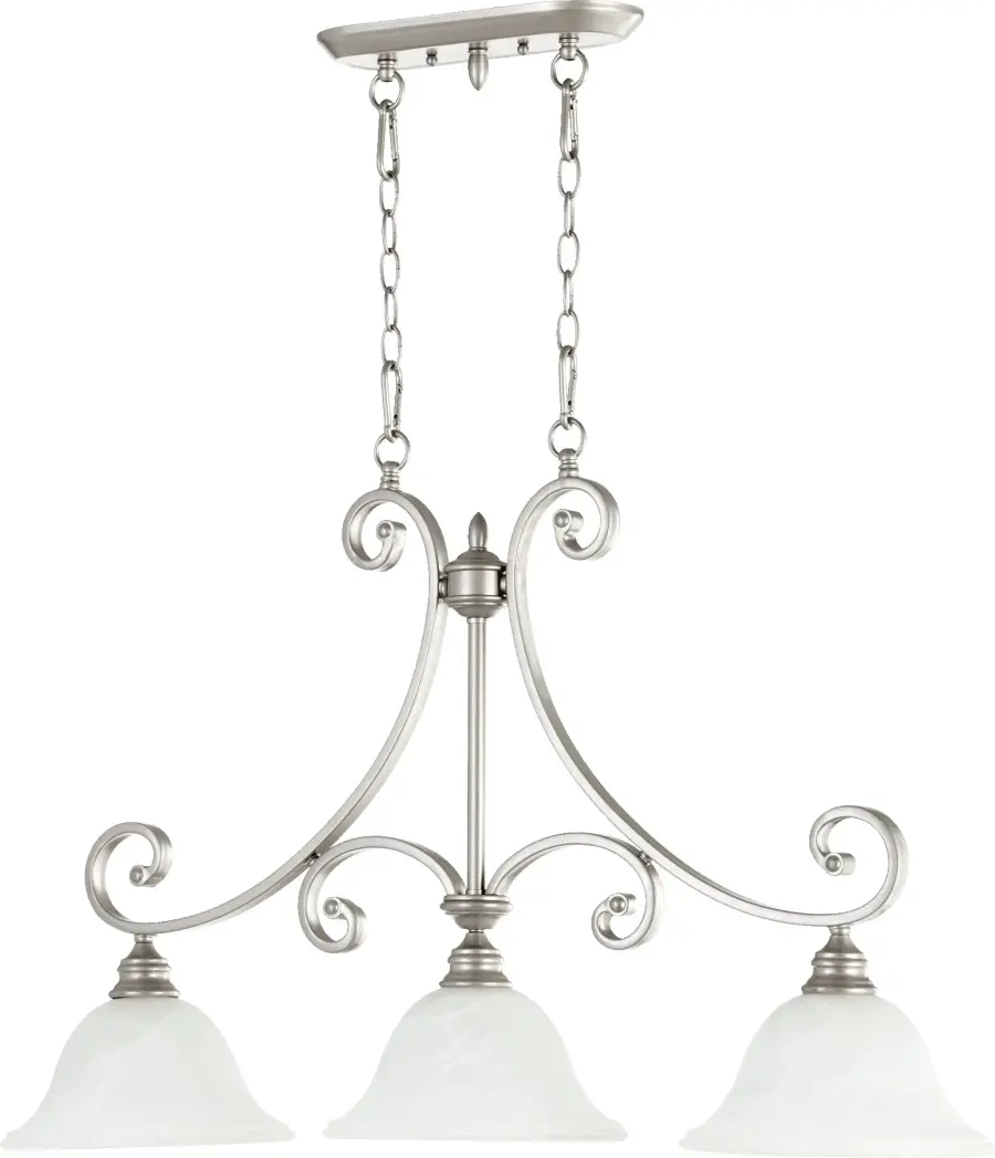 Elegant Traditional Linear Pendant with Timeless Appeal
