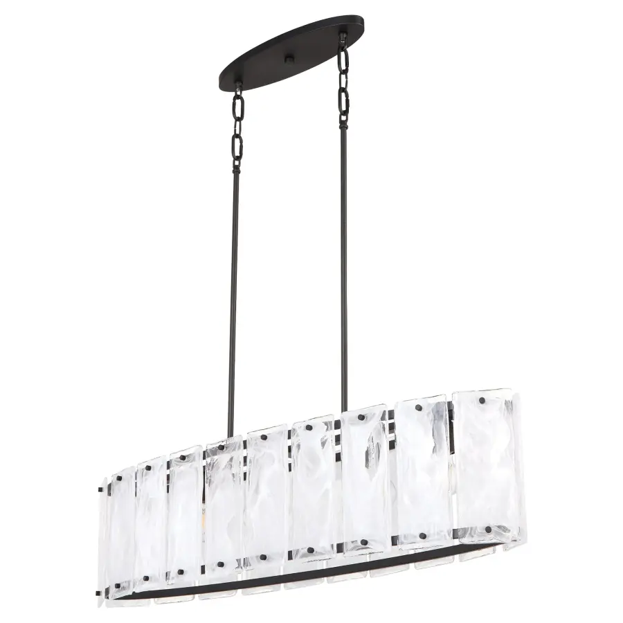 Striking Linear Design with Glacier-Inspired Glass Panels - Image 1