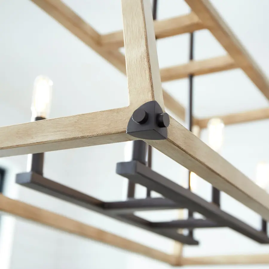 Rustic Farmhouse Charm with Modern Open-Frame Design - Image 3