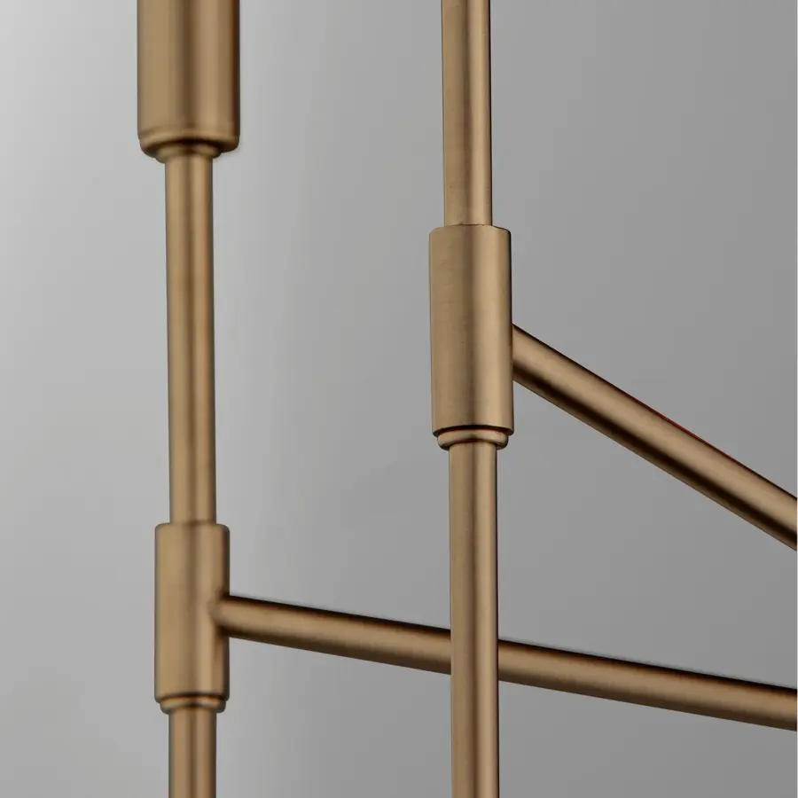 Hamilton 5-Light Chandelier in Dark Brass - Image 7