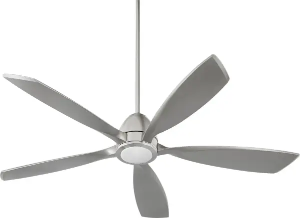 The Holt 56" combines contemporary design with exceptional performance. Its twisted blade design and satin nickel finish create a sculptural focal point, while the 6-speed DC motor delivers 5560 CFM of whisper-quiet airflow with superior energy efficiency.