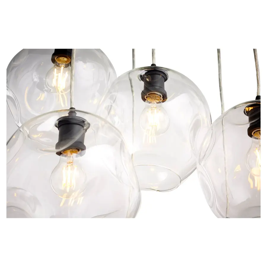 Numen 7-Light Black Pendant Cluster - Image 2