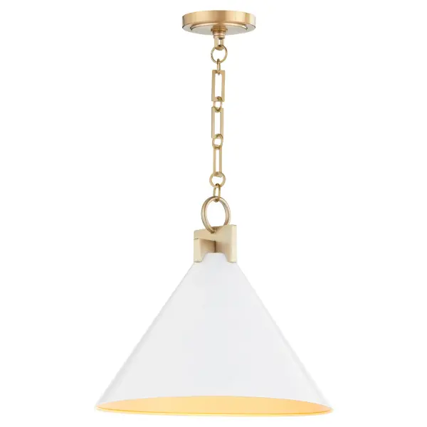 Classic Mid-Century Design with Brilliant Brass Interior Reflection - Image 2