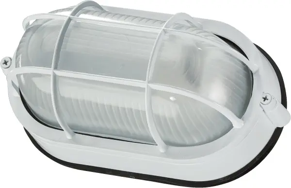 This 8-inch ceiling mount bulkhead combines rugged aluminum construction with a protective cage design, delivering reliable, glare-free lighting for garages, basements, and industrial-style interiors.