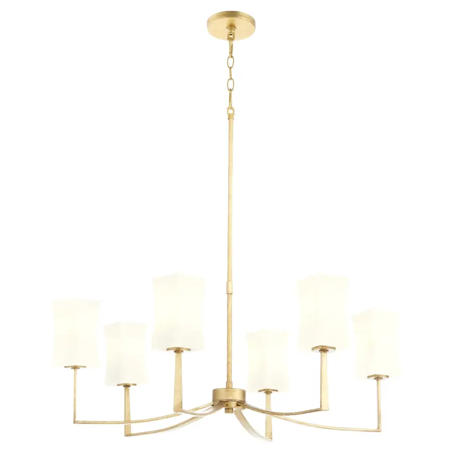 Elegant Contemporary Chandelier with Geometric Sophistication - Image 2