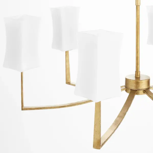 Elegant Contemporary Chandelier with Geometric Sophistication - Image 4