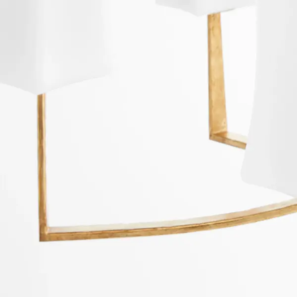 Elegant Contemporary Chandelier with Geometric Sophistication - Image 8