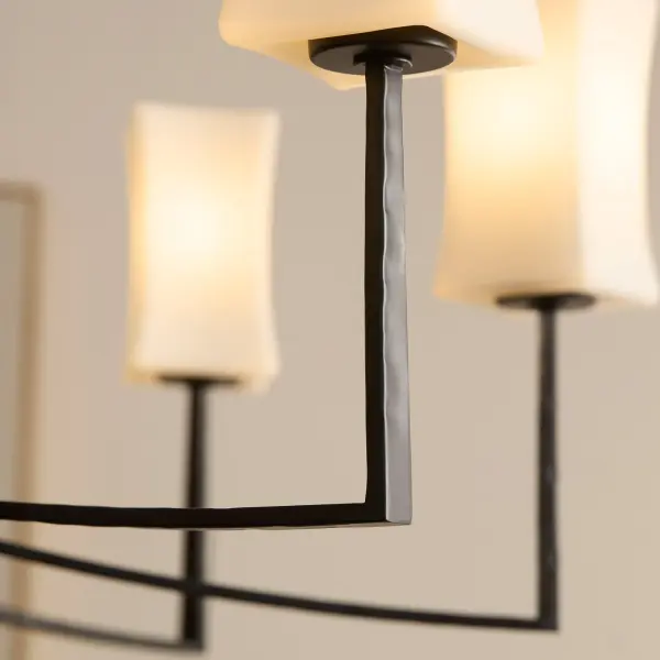 Ayala 8-Light Chandelier in Matte Black - Image 6