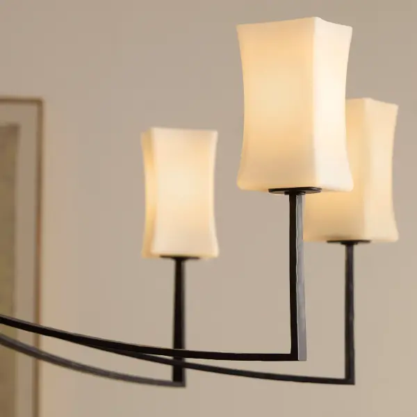 Ayala 8-Light Chandelier in Matte Black - Image 7