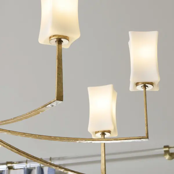 Sophisticated 8-Light Chandelier with Clean Contemporary Lines - Image 3