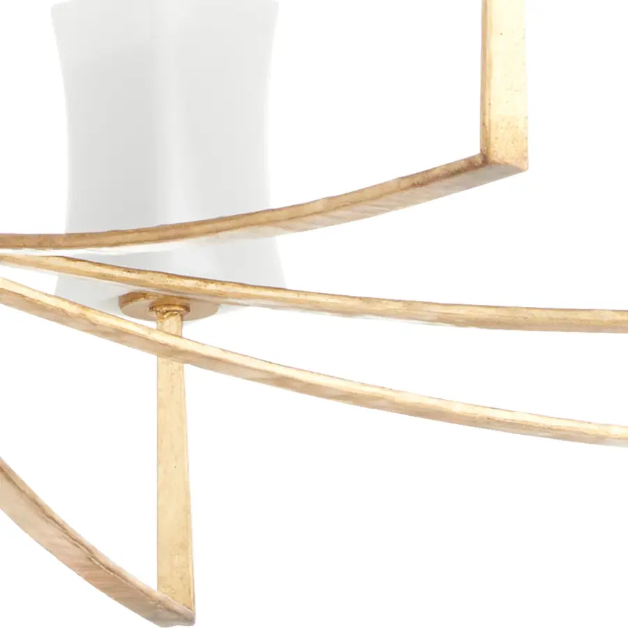 Sophisticated 8-Light Chandelier with Clean Contemporary Lines - Image 7