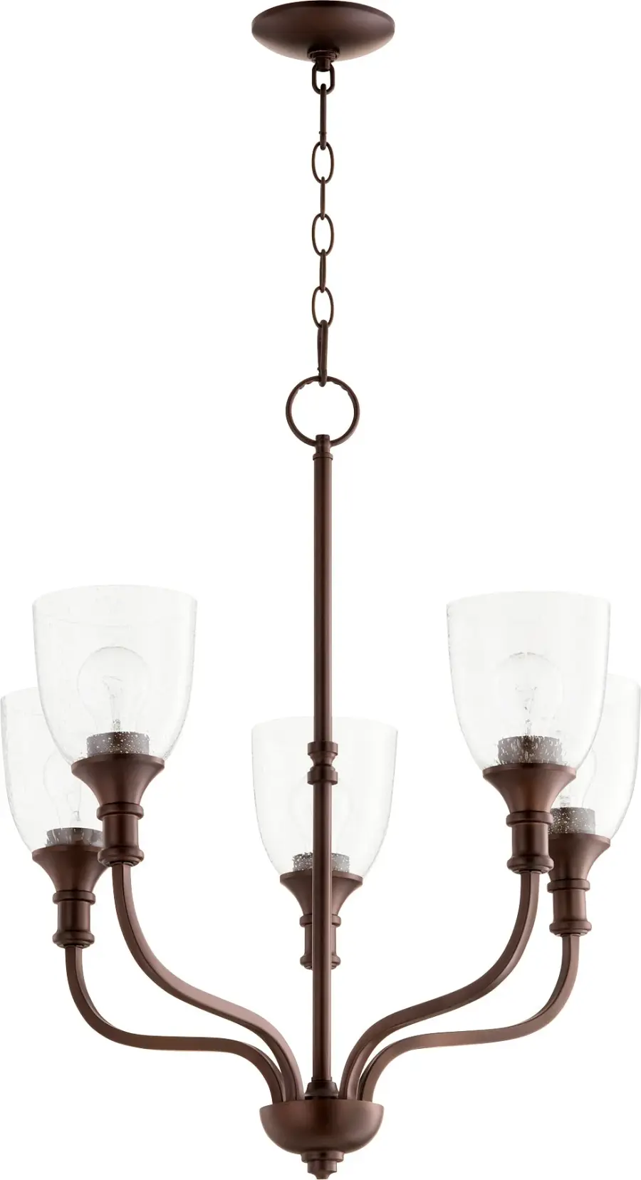 Richmond 5-Light Chandelier in Oiled Bronze - Image 1