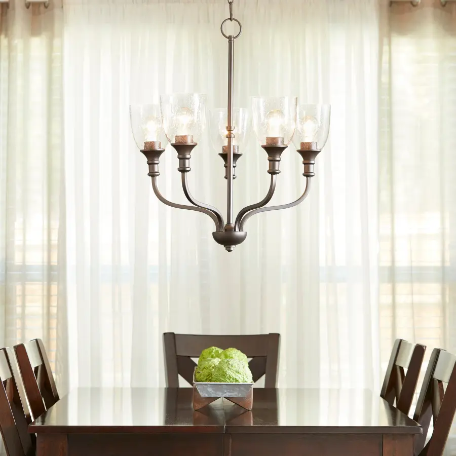 Richmond 5-Light Chandelier in Oiled Bronze - Image 2