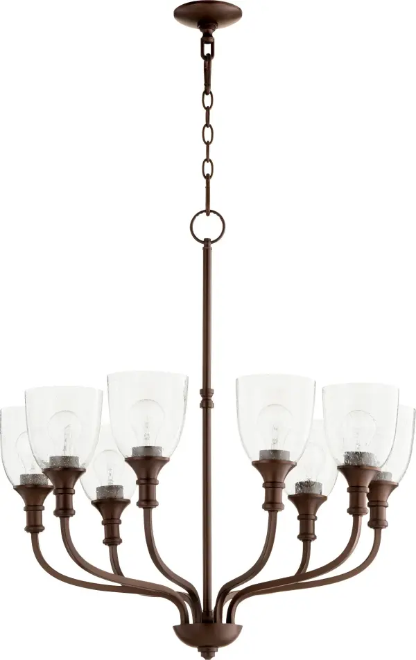 Richmond 8-Light Chandelier in Oiled Bronze