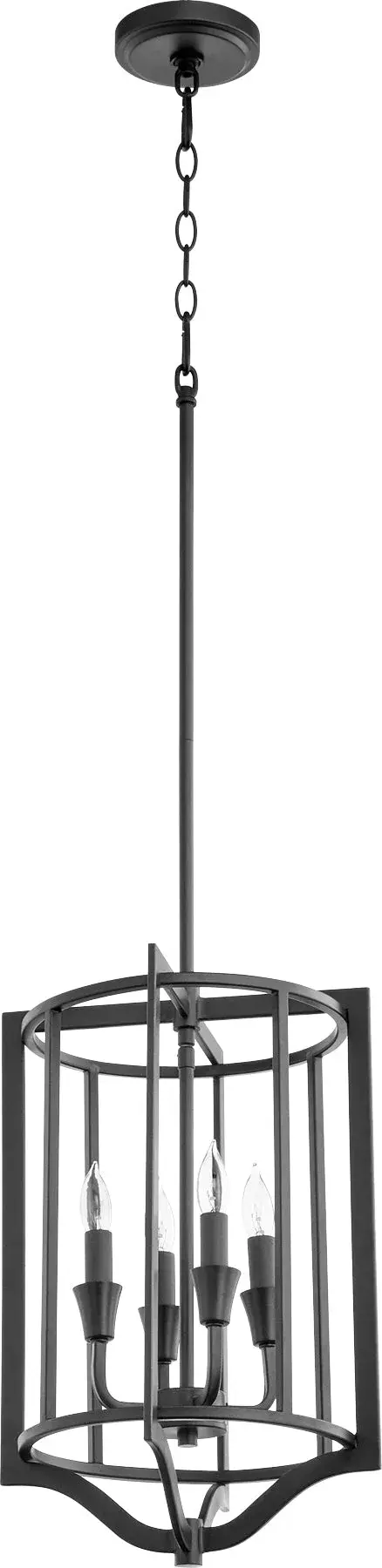 The Marquee pendant combines timeless drum silhouette with sophisticated Noir finish and open candelabra design. Its generous size makes a statement without overwhelming, while minimal elements deliver subtle sophistication perfect for modern and traditional spaces alike.