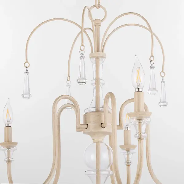 European Elegance Meets Rustic Charm with Crystal Accents - Image 3