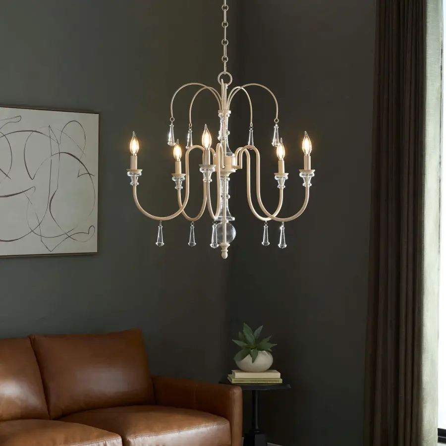 European Elegance Meets Rustic Charm with Crystal Accents - Image 5