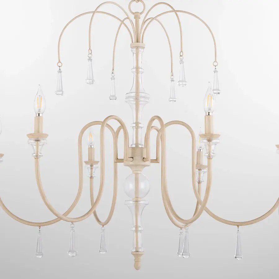 European Elegance Meets Rustic Charm with Crystal Accents - Image 3