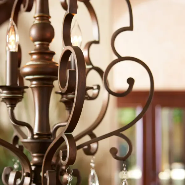 San Miguel 4-Light Vintage Copper Pendant - Image 5