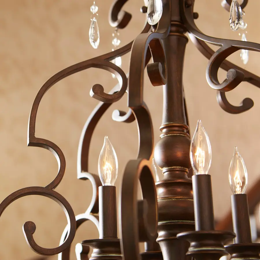 San Miguel 4-Light Vintage Copper Pendant - Image 6