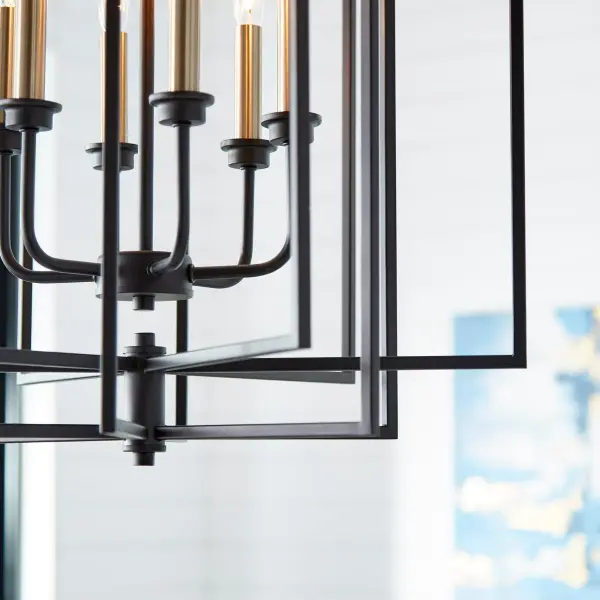 Hammond 6-Light Black Pendant - Image 3
