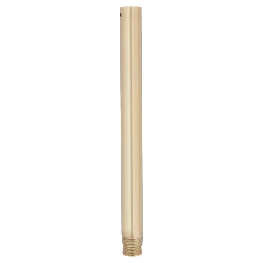 12" Ceiling Fan Downrod in Aged Brass
