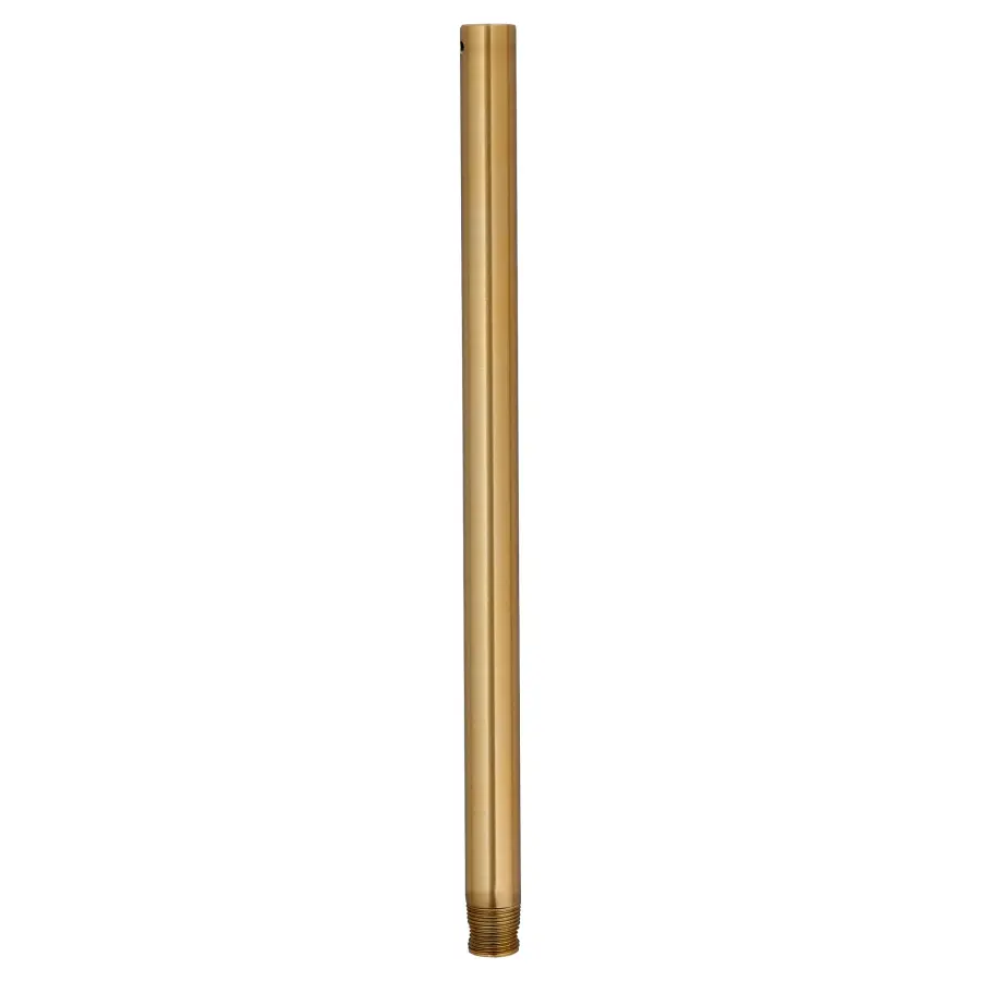 18" Ceiling Fan Downrod in Brushed Brass