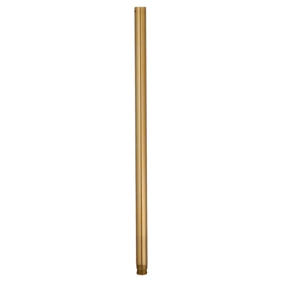 24" Ceiling Fan Downrod in Brushed Brass