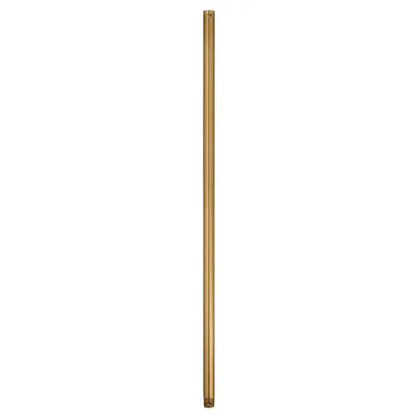 This 36-inch downrod provides the perfect solution for rooms with high ceilings, allowing optimal air circulation and visual balance. The brushed brass finish adds warmth and sophistication to any space.