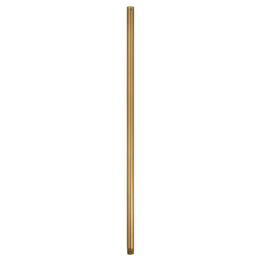 36" Ceiling Fan Downrod in Brushed Brass