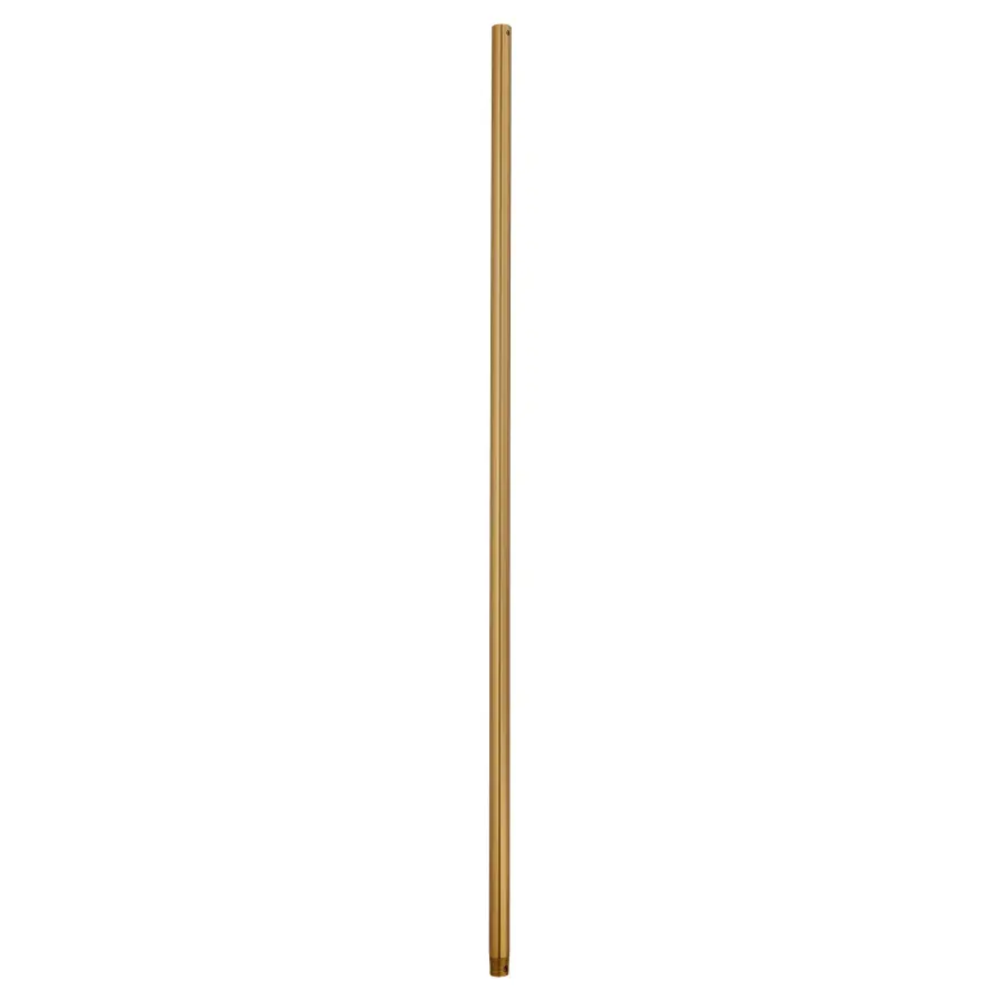 60" Ceiling Fan Downrod in Brushed Brass