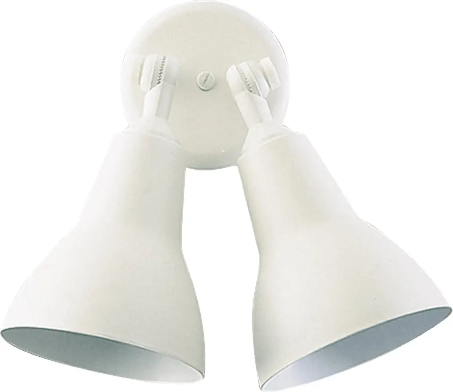 11" Industrial Ceiling Mount - White