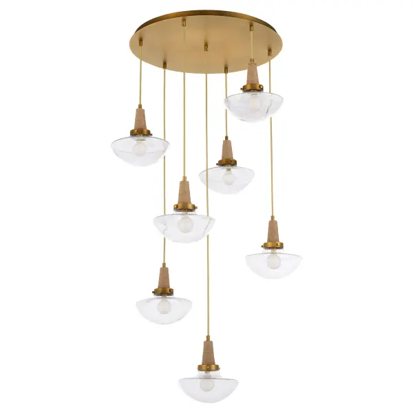 Stockport 7-Light Multi-Port Pendant - Image 1
