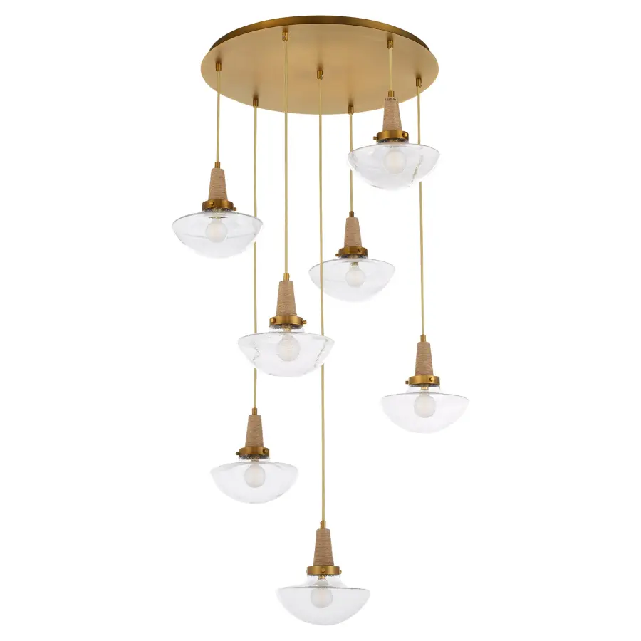 Stockport 7-Light Multi-Port Pendant - Image 1