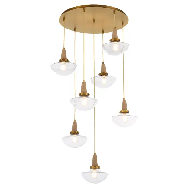 Stockport 7-Light Multi-Port Pendant - Image 2