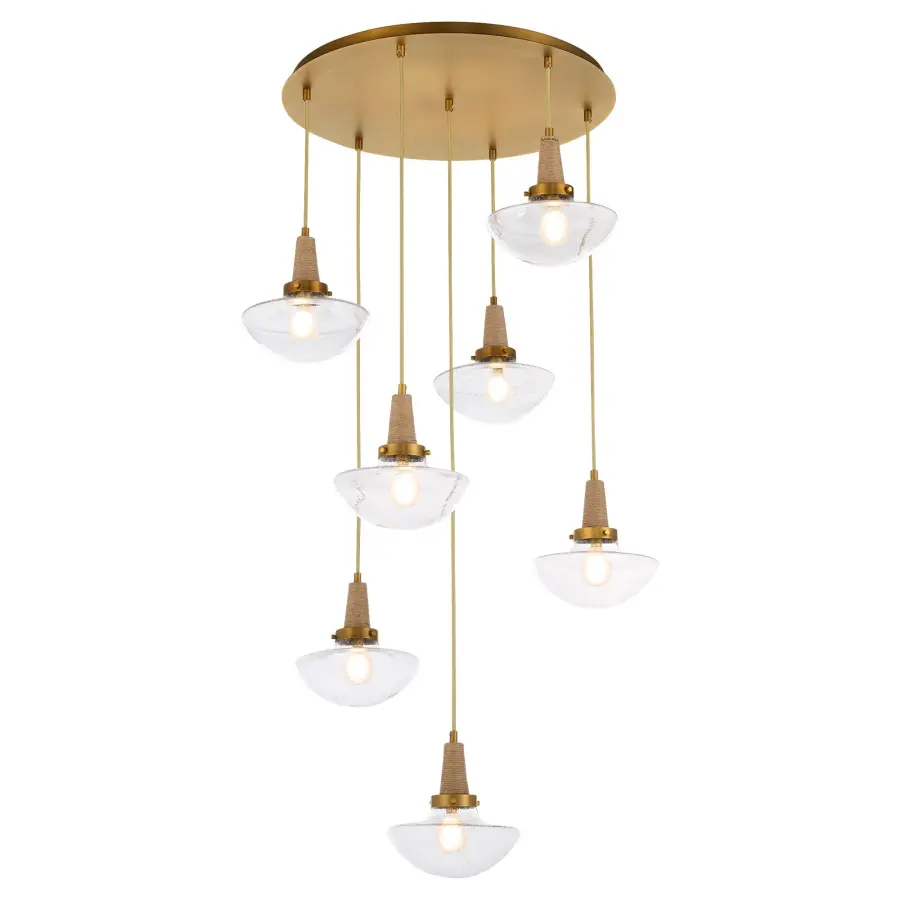 Stockport 7-Light Multi-Port Pendant - Image 2