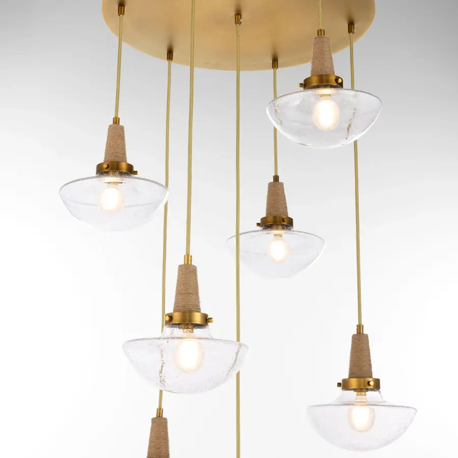 Stockport 7-Light Multi-Port Pendant - Image 3
