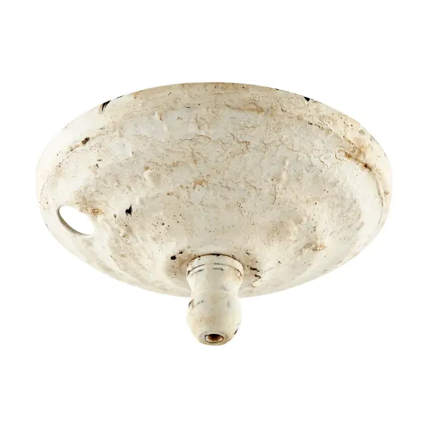 This Persian white dome-style bowl kit cap offers a timeless accessory for Quorum ceiling fans. Features a side knockout for chain switch installation and includes a decorative finial for a polished look.