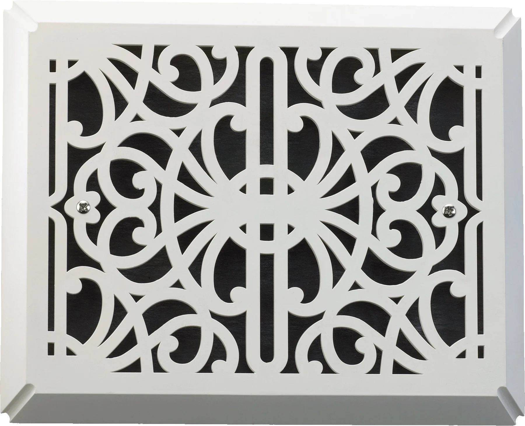 Flush Mount Door Chime with Grill - Studio White