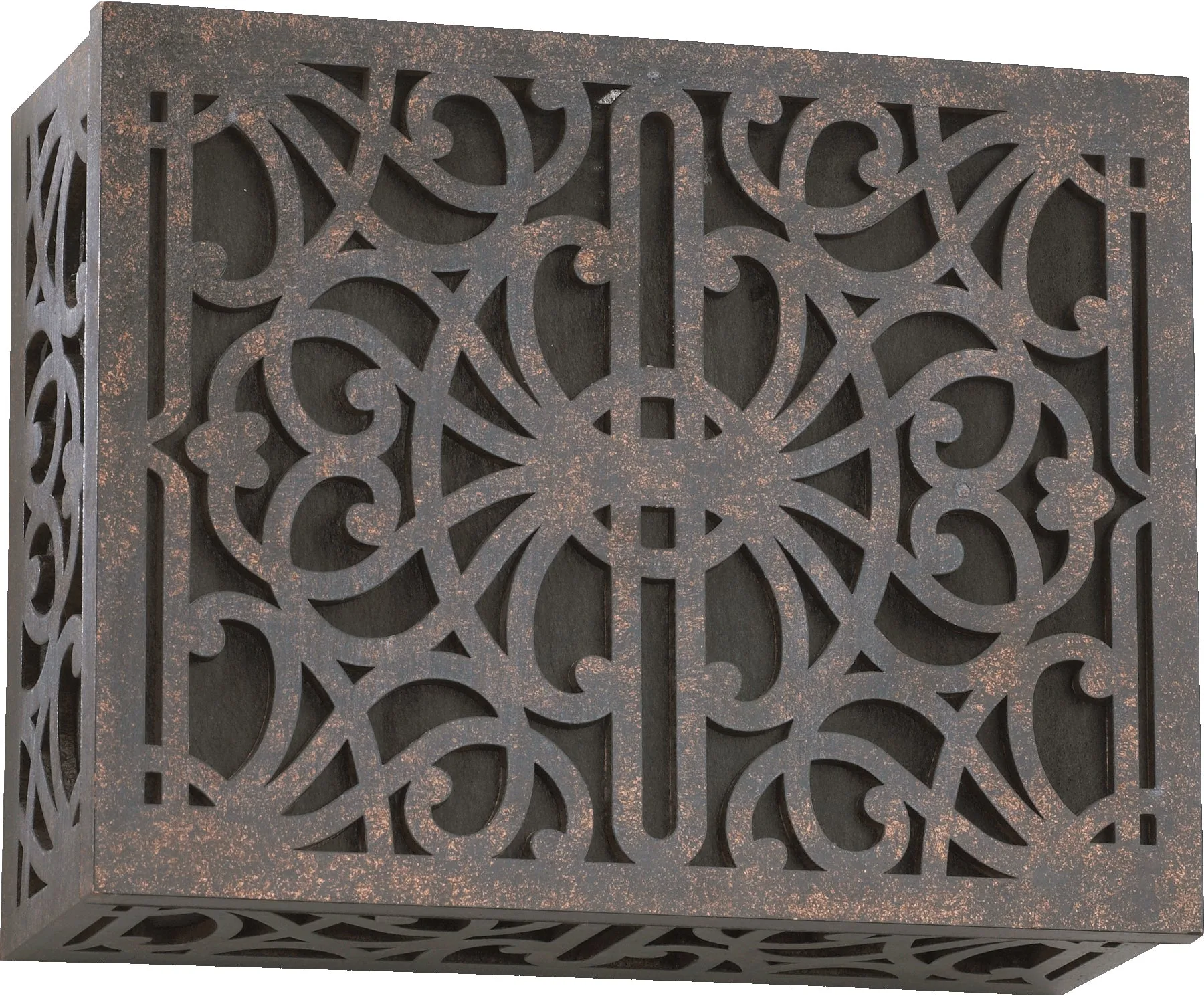 Surface Mount Door Chime with Grill - Textured Silver