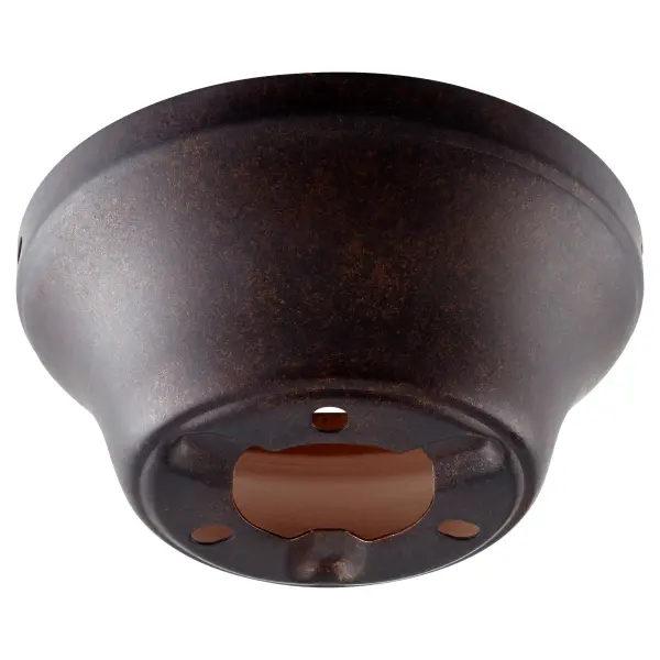 This hugger adapter enables flush ceiling mounting for Quorum fans in rooms with low ceilings. The compact 5-inch design includes all necessary hardware for easy installation and creates a clean, space-saving profile.