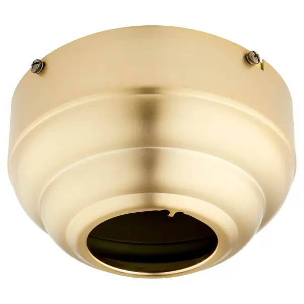 Sloped Ceiling Fan Adapter in Aged Brass