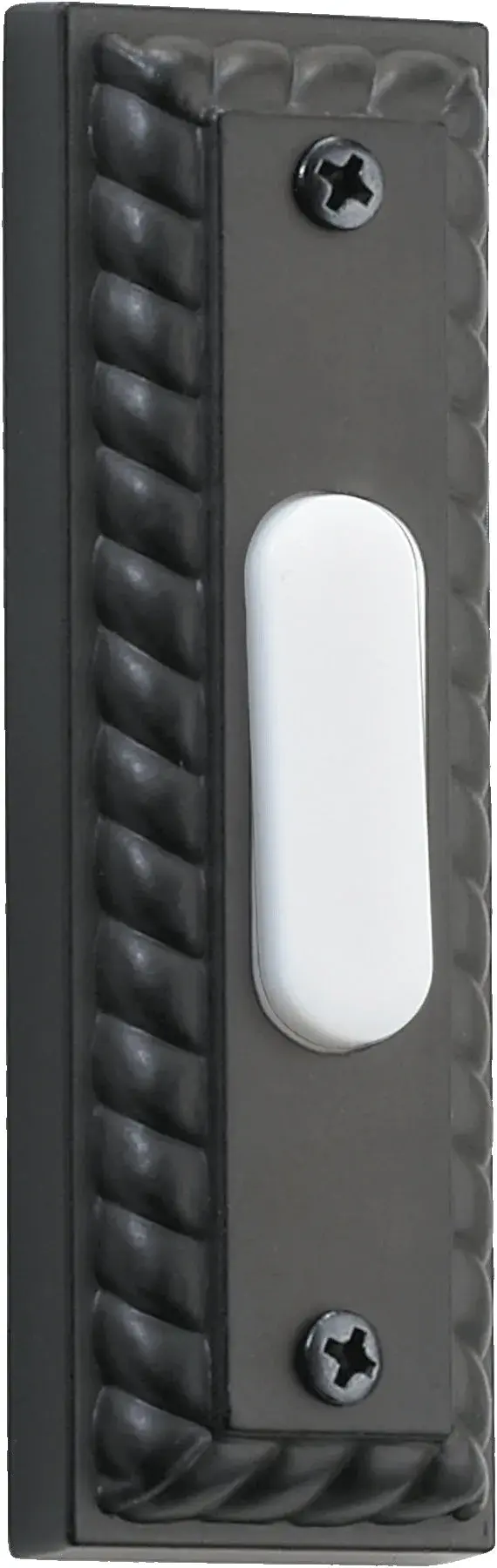 Traditional Rectangular Door Chime Button