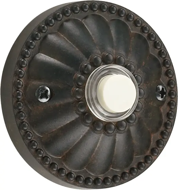 Elegant Round Door Chime Button