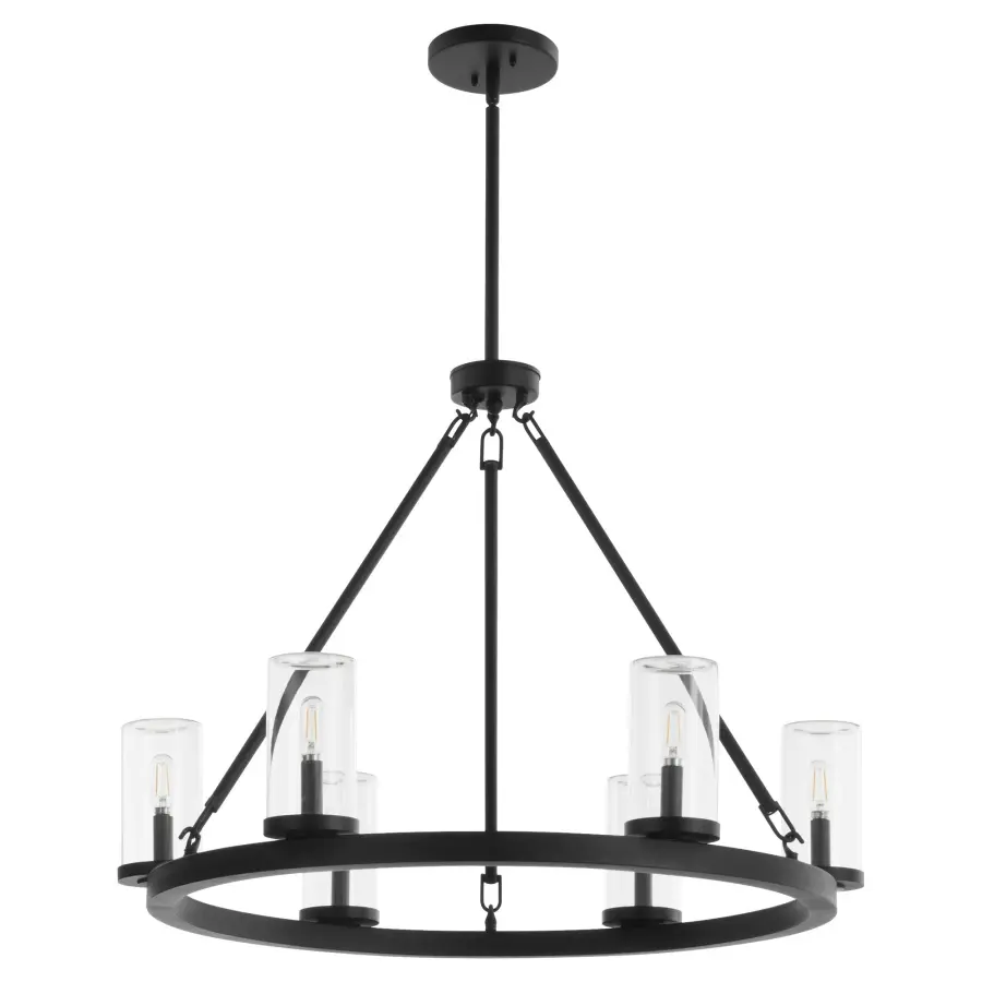 Gentry 6-Light Wet Location Chandelier - Image 1