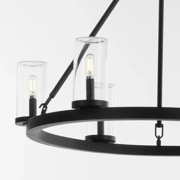 Gentry 6-Light Wet Location Chandelier - Image 4