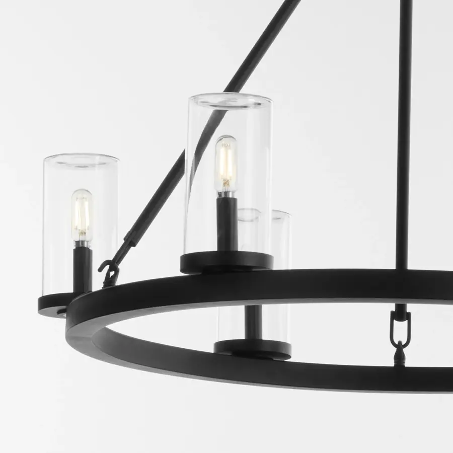 Gentry 6-Light Wet Location Chandelier - Image 4