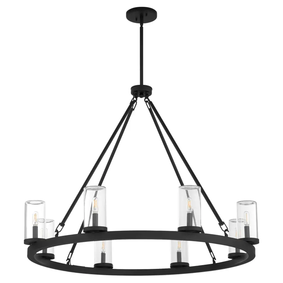 Gentry 8-Light Wet Location Chandelier - Image 1