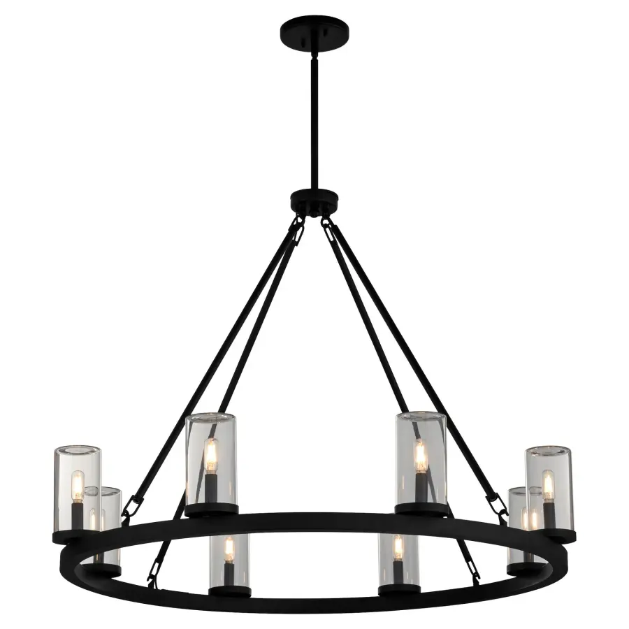 Gentry 8-Light Wet Location Chandelier - Image 2