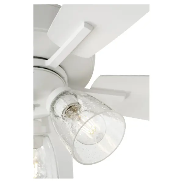 Breeze 52" Studio White Transitional Ceiling Fan with Light - Image 3